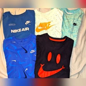 5 Great Nike Tee Shirts Boys XL